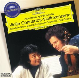 Cover image for Berg / Stravinsky: Violin Concertos