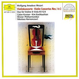 Cover image for Mozart: Violin Concertos Nos.1 & 2; Duo for Violin and Viola KV 424
