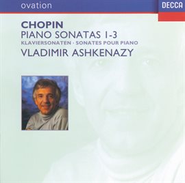 Cover image for Chopin: Piano Sonatas Nos.1-3