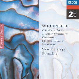 Cover image for Schoenberg: 5 Pieces for Orchestra/Chamber Symphony etc.