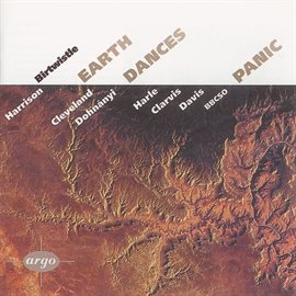 Cover image for Birtwistle: Panic / Earth Dances