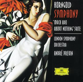 Cover image for Korngold: Symphony in F sharp; Much Ado About Nothing