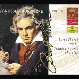 Cover image for Beethoven: Large Choral Works