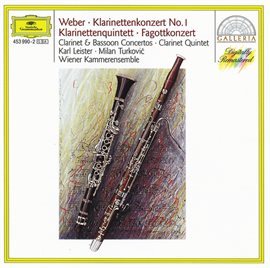 Cover image for Weber: Clarinet & Bassoon Concertos