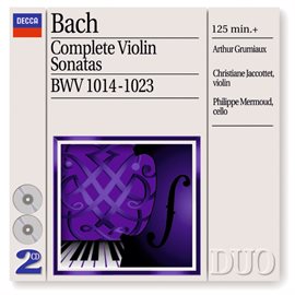 Cover image for Bach, J.S.: Complete Violin Sonatas