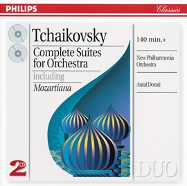 Cover image for Tchaikovsky: Complete Suites for Orchestra