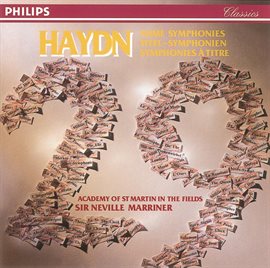 Cover image for Haydn: 29 Named Symphonies