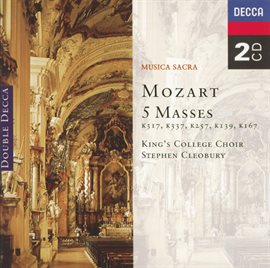Cover image for Mozart: Five Masses
