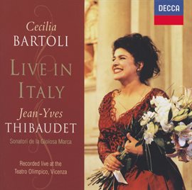 Imagen de portada para Cecilia Bartoli - Live in Italy