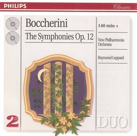 Cover image for Boccherini: The 6 Symphonies, Op.12