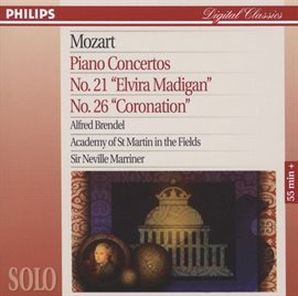 Cover image for Mozart: Piano Concertos No.21 & 26