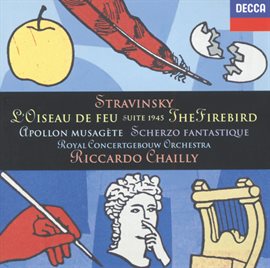 Cover image for Stravinsky: Apollon Musagète; Scherzo Fantastique; The Firebird Suite