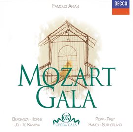 Cover image for Mozart Gala: Famous Arias