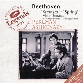 Cover image for Beethoven: Violin Sonatas Nos.9 "Kreutzer" & 5 "Spring"