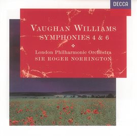 Cover image for Vaughan Williams: Symphonies Nos.4 & 6