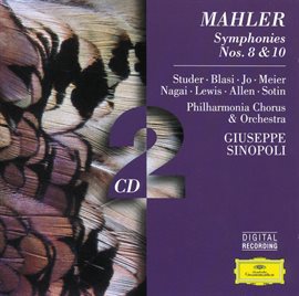 Cover image for Mahler: Symphonies Nos. 10 & 8