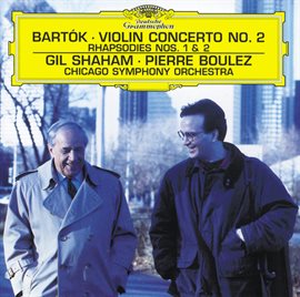 Cover image for Bartók: Violin Concerto No.2; Rhapsodies