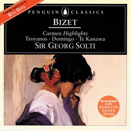 Cover image for Bizet: Carmen (highlights)