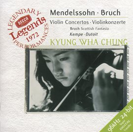 Cover image for Mendelssohn: Violin Concerto / Bruch: Violin Concerto / Scottish Fantasy