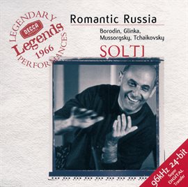 Cover image for Romantic Russia - Borodin / Glinka / Mussorgsky / Tchaikovsky