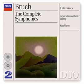 Cover image for Bruch: The 3 Symphonies/Works for Violin & Orchestra