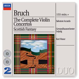 Cover image for Bruch: The Complete Violin Concertos