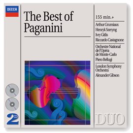 Cover image for The Best of Paganini