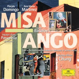 Cover image for Bacalov: Misa Tango; Tangosaín / Piazzolla: Adiós Nonino; Libertango