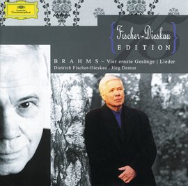 Cover image for Brahms: Vier ernste Gesänge; Lieder