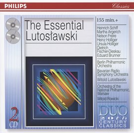 Cover image for The Essential Lutoslawski