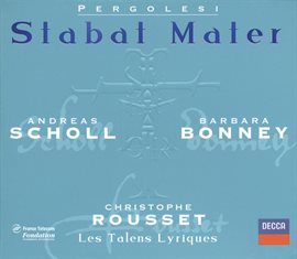 Cover image for Pergolesi: Stabat Mater; Salve Regina in F minor; Salve Regina in A minor