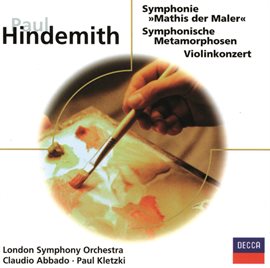 Cover image for Hindemith: Mathis der Maler - Symphonische Metamorphosen - Violinkonzert