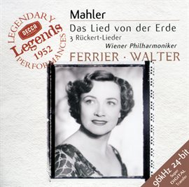 Cover image for Mahler: Das Lied von der Erde; 3 Rückert Lieder