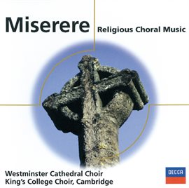 Cover image for Miserere - Religious Choral Music