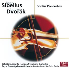 Cover image for Dvorak/Sibelius: Violin Concertos