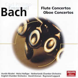 Cover image for Bach, C.P.E.: Concertos for Flute and Oboe