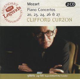 Cover image for Mozart: Piano Concertos Nos.20,23,24,26 & 27