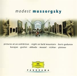 Cover image for Mussorgsky: Pictures at an Exhibition etc.
