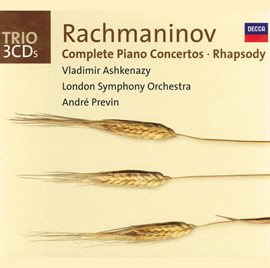 Cover image for Rachmaninov: Complete Piano Concertos/Rhapsody on a Theme of Paganini