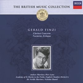 Cover image for Finzi: Clarinet Concerto/Nocturne/Eclogue