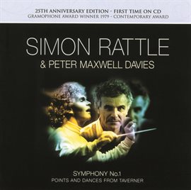 Cover image for Maxwell Davies: Symphony No.1; Points and Dances from "Taverner"