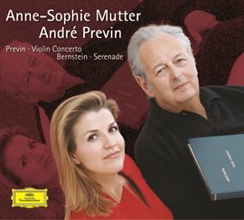 Cover image for Previn: Violin Concerto / Bernstein: Serenade