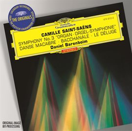 Cover image for Saint-Saens: Symphony No.3 "Organ"; Bacchanale from "Samson et Dalila"; Prélude from "Le Déluge";...