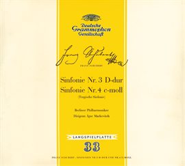 Cover image for Schubert: Symphonies Nos.3 & 4