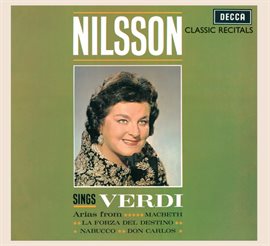 Imagen de portada para Verdi: Arias