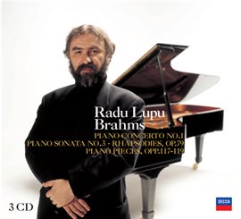 Imagen de portada para Radu Lupu plays Brahms