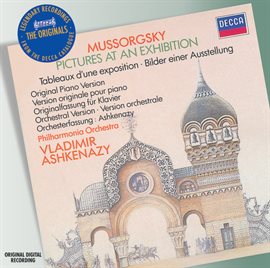 Cover image for Mussorgsky: Pictures at an Exhibition