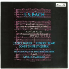 Cover image for Bach, J.S.: Cantatas Nos. 159 & 170