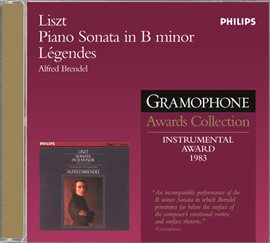 Cover image for Liszt: Sonata in B minor, Légendes, La lugubre gondole