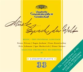 Cover image for Musik... Sprache der Welt - Vol. II